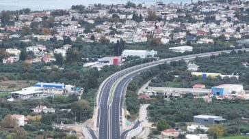 Εγκαίνια και παράδοση του αυτοκινητόδρομου Πατρών – Πύργου