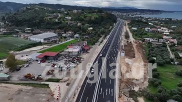 Βίντεο από το νέο κομμάτι της «Ολυμπίας Οδού» στην Πατρών – Πύργου