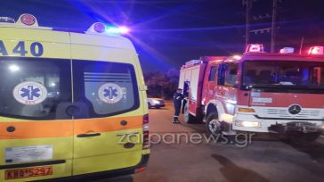 Τροχαίο με απεγκλωβισμό στο Ρέθυμνο