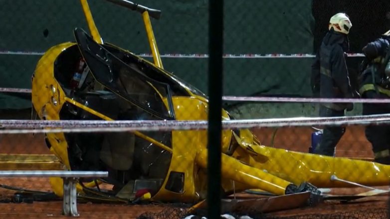 Ελικόπτερο συνετρίβη σε γήπεδο τένις στο Μπουένος Άιρες