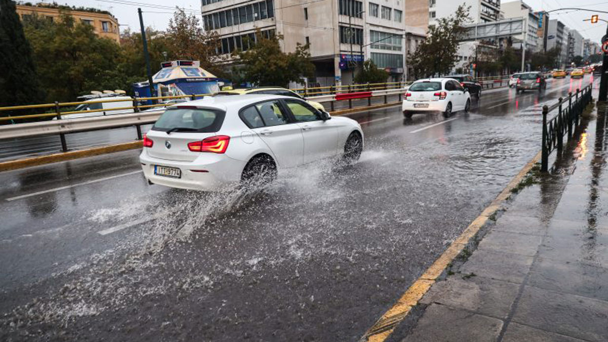 Πού παραμένουν κλειστοί δρόμοι λόγω της κακοκαιρίας «Byron»