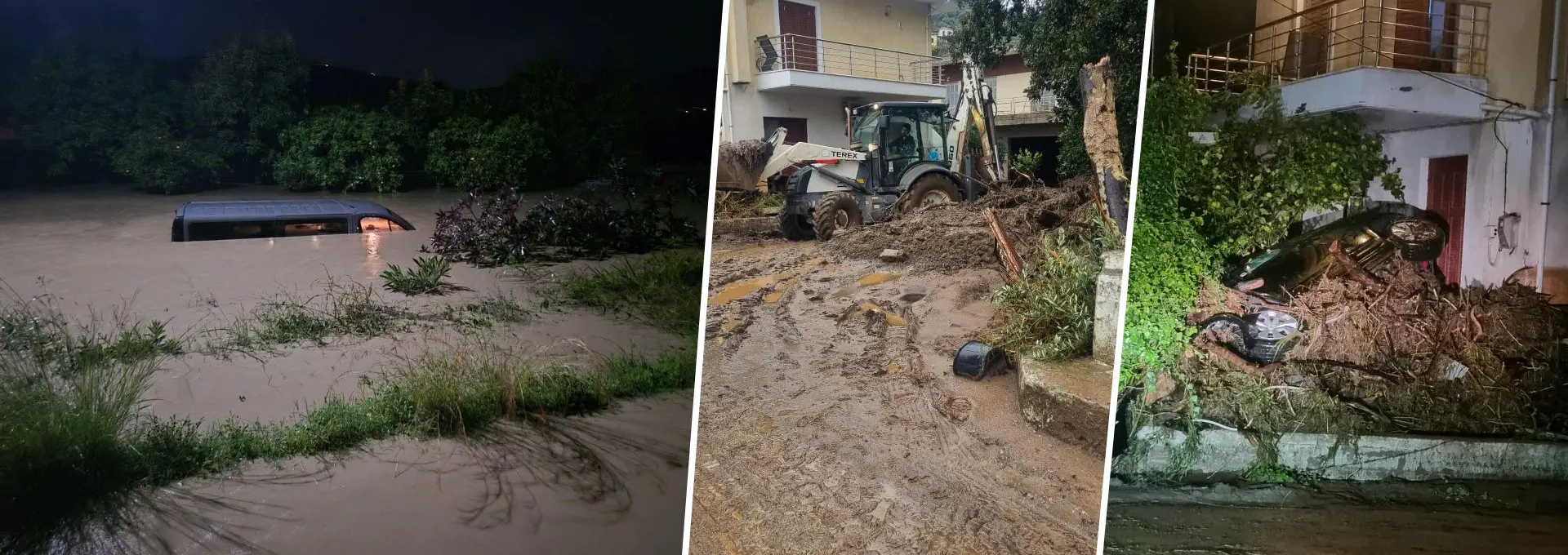 Κακοκαιρία Byron: Μεγάλες καταστροφές στη Λακωνία – Περιουσίες θαμμένες στη λάσπη – Νέο έκτακτο δελτίο καιρού από την ΕΜΥ – Live η πορεία των καταιγίδων