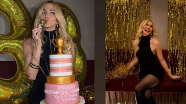 Γενέθλια για τη Βάλια Χατζηθεοδώρου: Το στριπτίζ και η εντυπωσιακή τριώροφη τούρτα