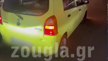 «Έκοψε» την κυκλοφορία στο κέντρο της Κηφισιάς για να πάει για …ψώνια