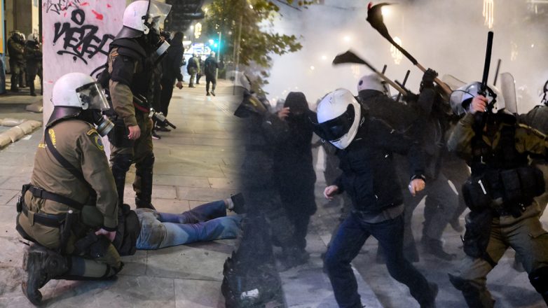 Επεισόδια με χημικά και κρότου λάμψης στο συλλαλητήριο για τον Αλέξανδρο Γρηγορόπουλο Επεισόδια με χημικά και κρότου λάμψης στο συλλαλητήριο για τον Αλέξανδρο Γρηγορόπουλο