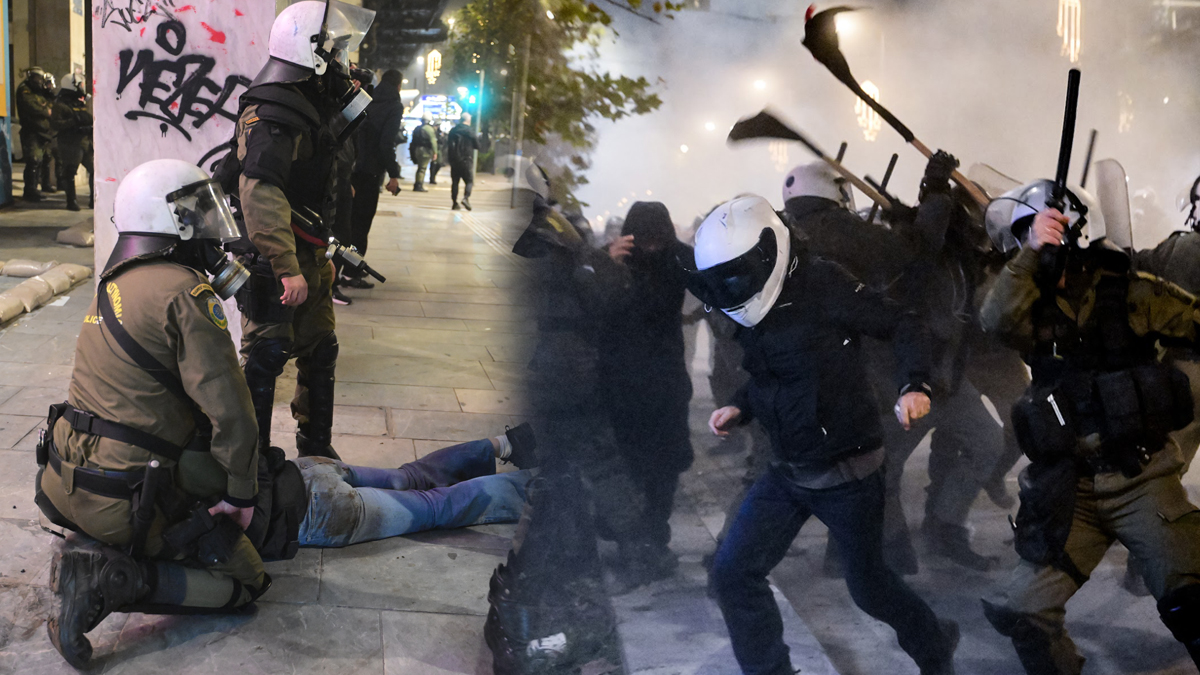 Επεισόδια με χημικά και κρότου λάμψης στο συλλαλητήριο για τον Αλέξανδρο Γρηγορόπουλο