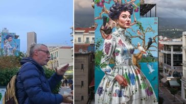 Διεθνής διάκριση για τον Πατρινό Κλεομένη Κωστόπουλο: Στις 10 κορυφαίες τοιχογραφίες του κόσμου η νέα του δημιουργία