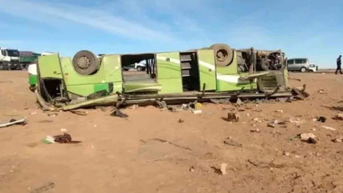 Αλγερία: 14 νεκροί και 34 τραυματίες σε τροχαίο με λεωφορείο