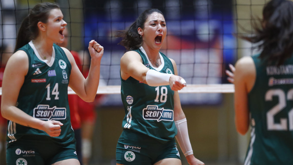 Βόλεϊ Γυναικών: «Πράσινο» το «αιώνιο» ντέρμπι