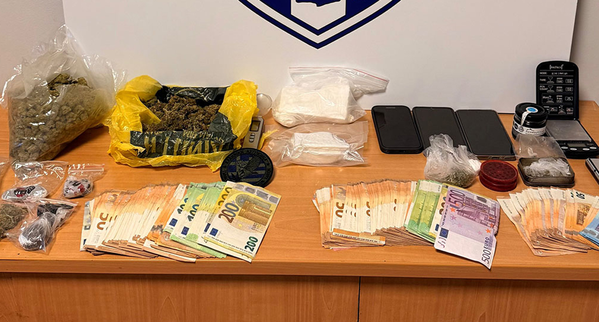 Χανιά: Τρεις συλλήψεις για διακίνηση ναρκωτικών