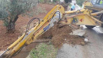 Κατολίσθηση σε γεφυράκι στον Ξηρόκαμπο Λέρου