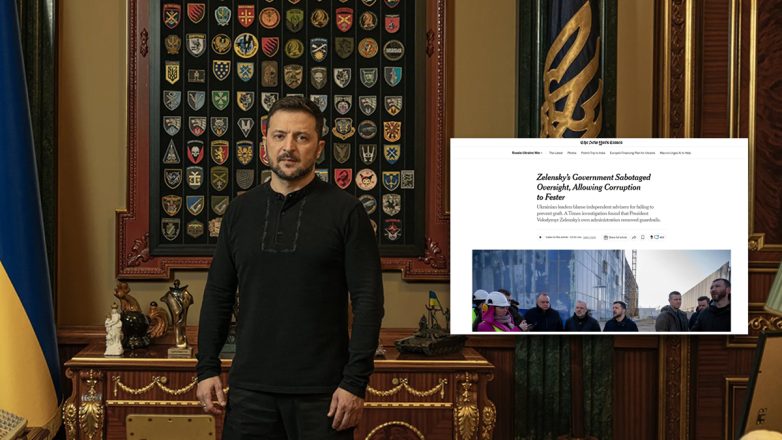 New York Times: Στο επίκεντρο του σκανδάλου διαφθοράς ο Ζελένσκι