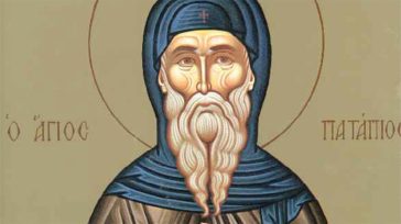 Ποιος είναι ο Άγιος Πατάπιος που τιμάται σήμερα