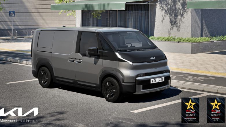 Kia: Δύο βραβεία  από το «Van of the Year» και «Compact Van of the Year» για το PV5 Cargo