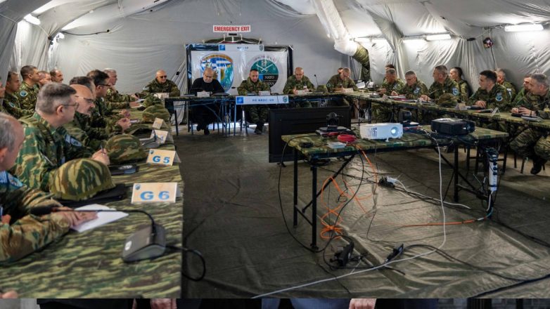 Σε εξέλιξη η άσκηση του ΝΑΤΟ «LOYAL DOLOS 25» στη Θεσσαλονίκη