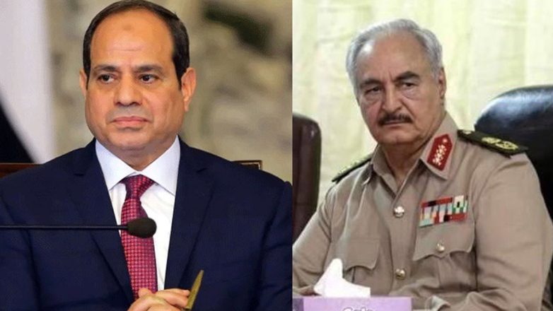 Συνάντηση Σίσι – Χαφτάρ στο Κάιρο για την ΑΟΖ μεταξύ Αιγύπτου και Λιβύης Συνάντηση Σίσι – Χαφτάρ στο Κάιρο για την ΑΟΖ μεταξύ Αιγύπτου και Λιβύης