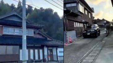 Εντυπωσιακό βίντεο από τον σεισμό 7,6 Ρίχτερ που έπληξε την Ιαπωνία