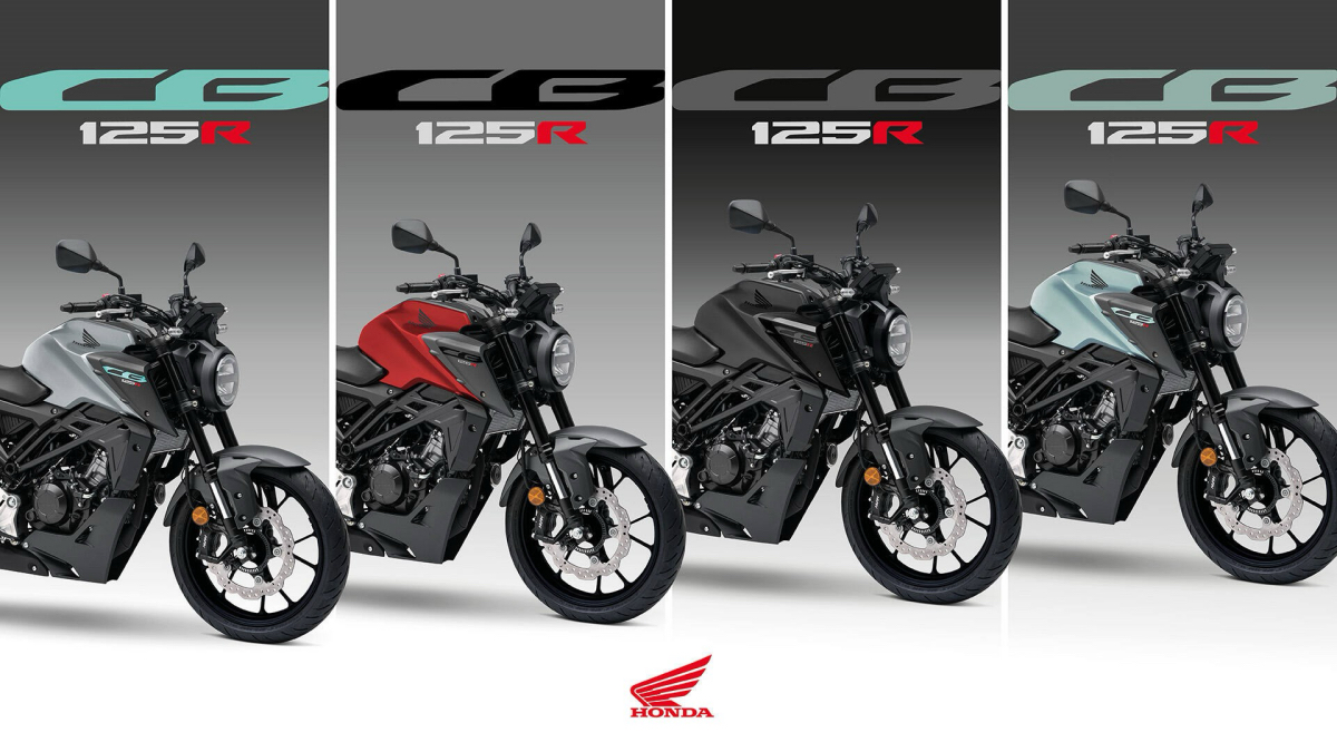 Νέοι χρωματισμοί για την Honda CB125R