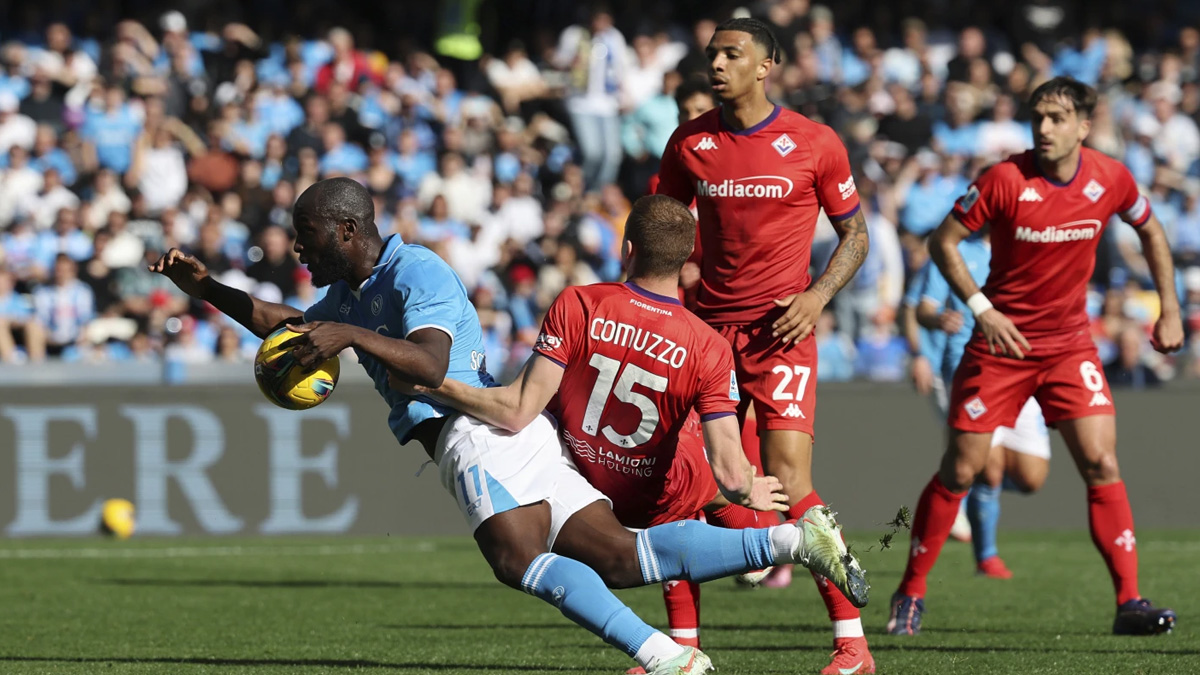 Nάπολι: Ο Λουκάκου επέστρεψε στις προπονήσεις μετά τον τραυματισμό του με τον Ολυμπιακό