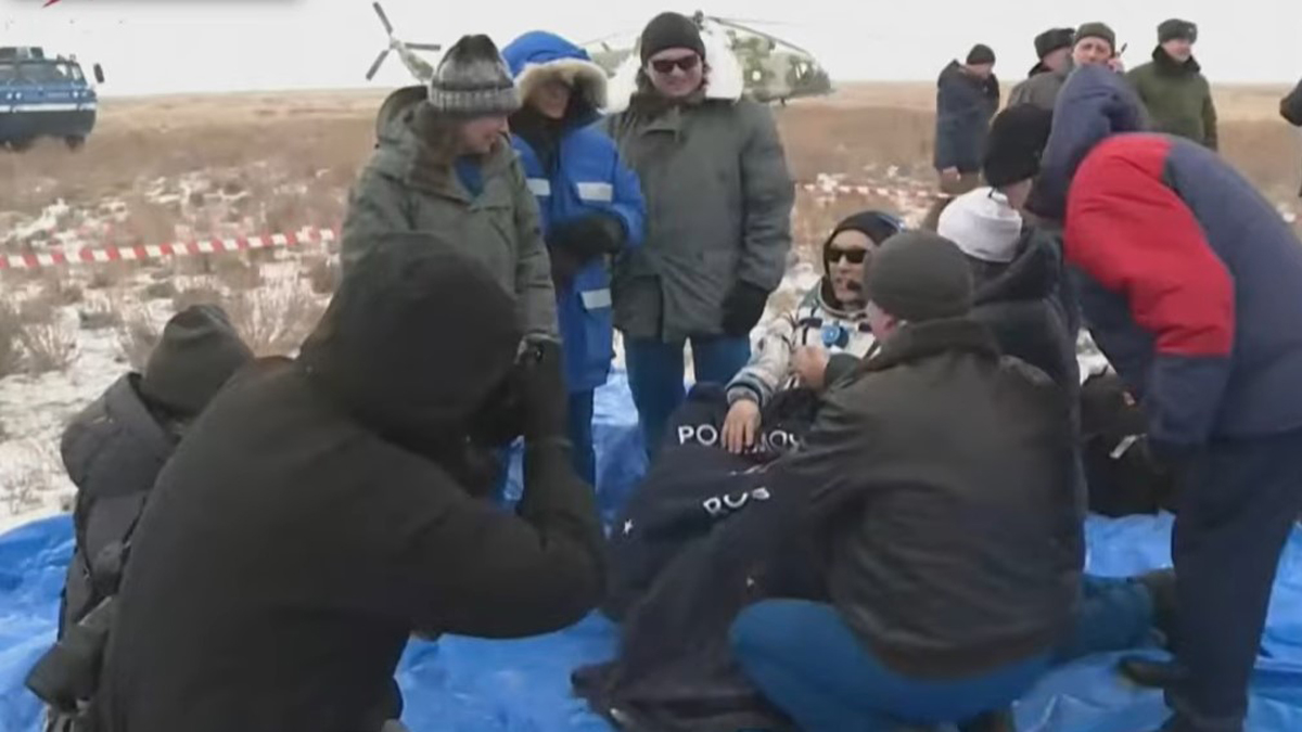 Αστροναύτες επέστρεψαν στη Γη έπειτα από 245 ημέρες παραμονής στον Διεθνή Διαστημικό Σταθμό