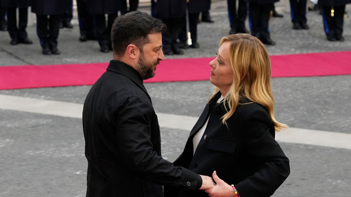 Συνάντηση Μελόνι – Ζελένσκι στη Ρώμη – Τι συζήτησαν