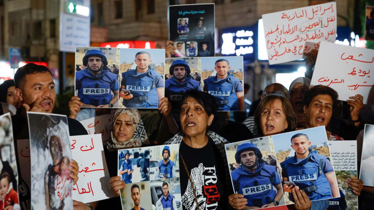 Χρονιά-ρεκόρ δολοφονιών κατά των δημοσιογράφων με επίκεντρο τη Γάζα