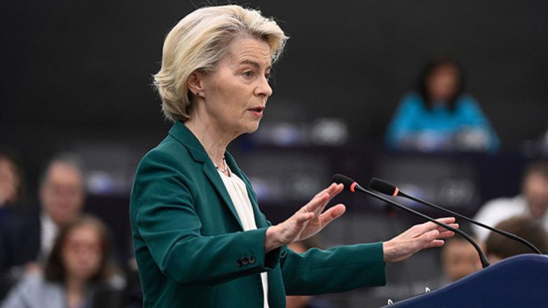 Φον ντερ Λάιεν: «Η Ευρώπη πρέπει να αποφασίζει ποιος εισέρχεται στην ΕΕ και όχι οι λαθρέμποροι» Φον ντερ Λάιεν: «Η Ευρώπη πρέπει να αποφασίζει ποιος εισέρχεται στην ΕΕ και όχι οι λαθρέμποροι»