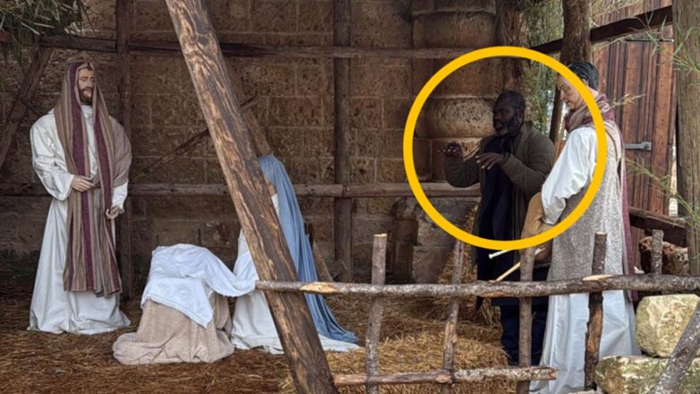 Παρίστανε τον.. «Μάγο με τα Δώρα» στη φάτνη για να κρυφτεί από το κυνήγι της αστυνομίας Παρίστανε τον.. «Μάγο με τα Δώρα» στη φάτνη για να κρυφτεί από το κυνήγι της αστυνομίας