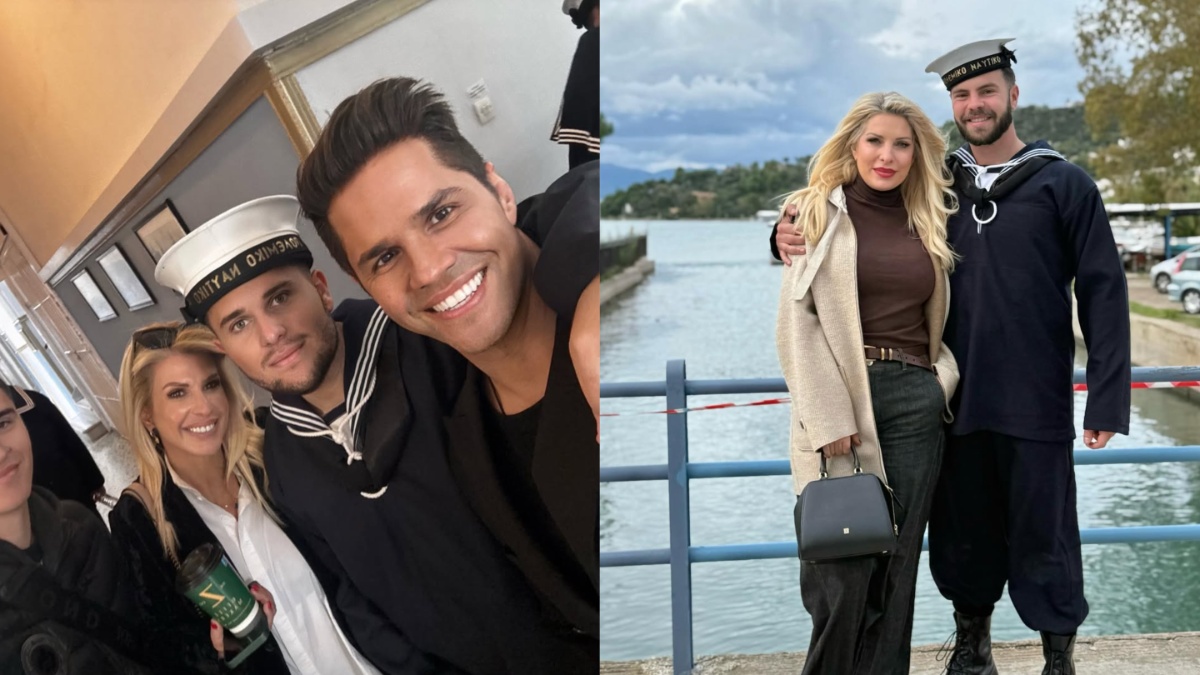 Γιώργος Τσαλίκης: Μιλά για τη συνάντησή του με την Ελένη Μενεγάκη στο Πολεμικό Ναυτικό – «Τα παιδιά μας ήταν μαζί»