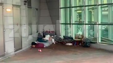 Βρυξέλλες: Άστεγοι και στο κτήριο του… Ευρωκοινοβουλίου