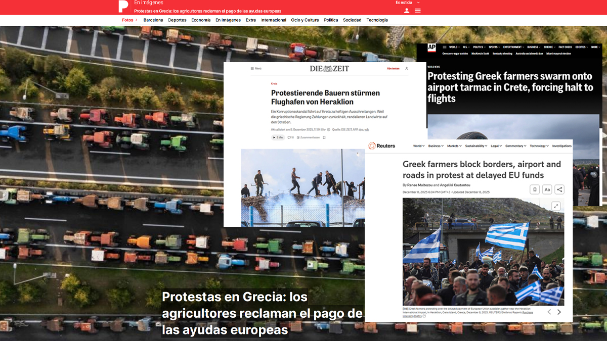 Πώς «είδαν» τα διεθνή μέσα τα μπλόκα των αγροτών