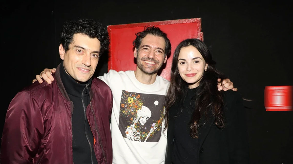 Αργύρης Πανταζάρας – Σίσσυ Τουμάση: Βραδινή έξοδος στο Θέατρο Μικρό Χορν