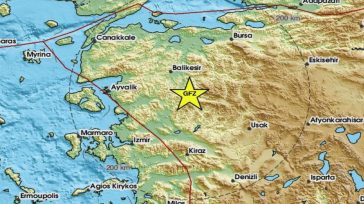 Σεισμός 4,8 Ρίχτερ στη Δυτική Τουρκία