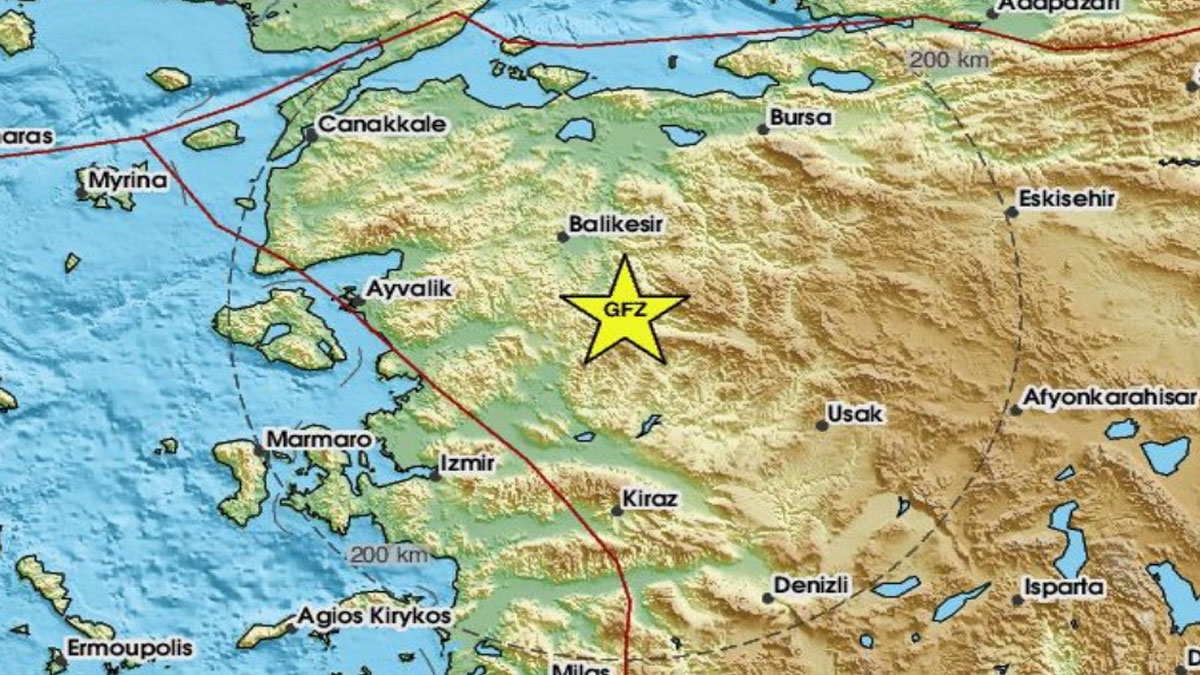 Σεισμός 4,8 Ρίχτερ στη Δυτική Τουρκία