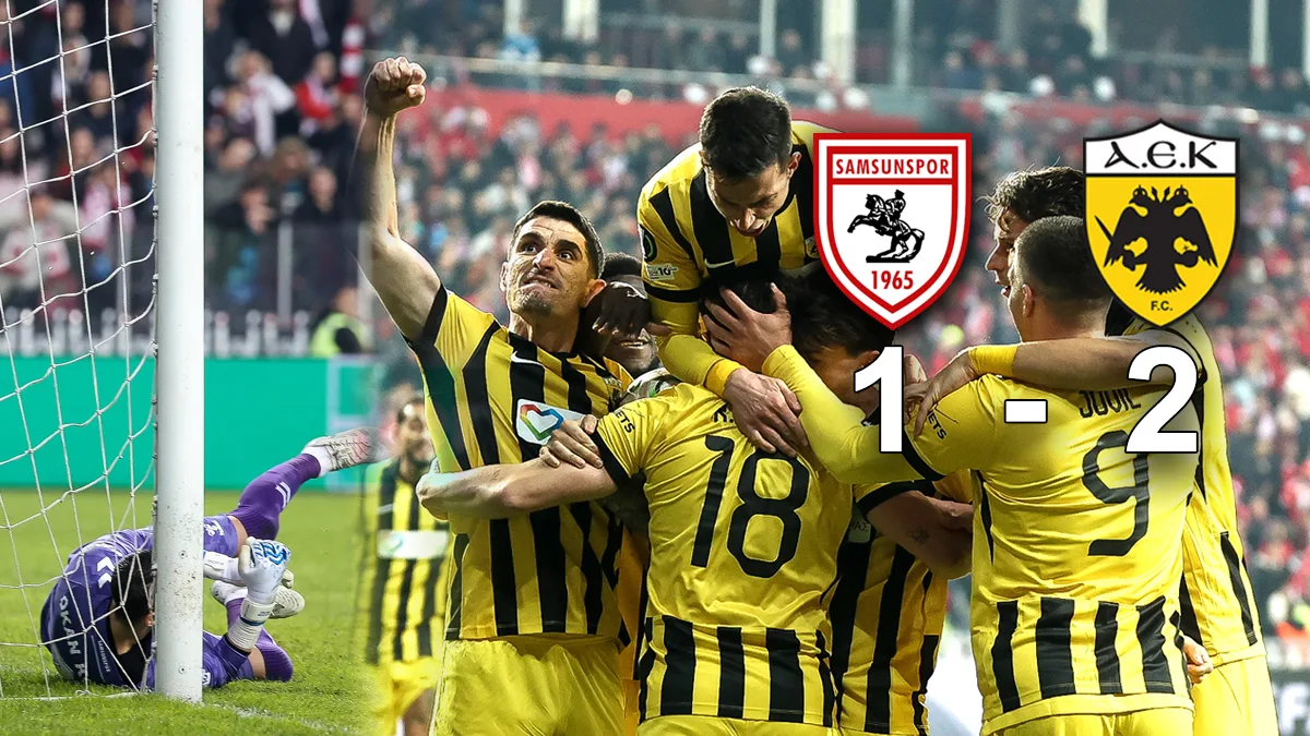 Άλωσε τη Σαμσούντα η ΑΕΚ!