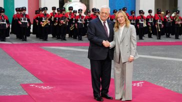 Συνάντηση Μελόνι – Αμπάς στη Ρώμη