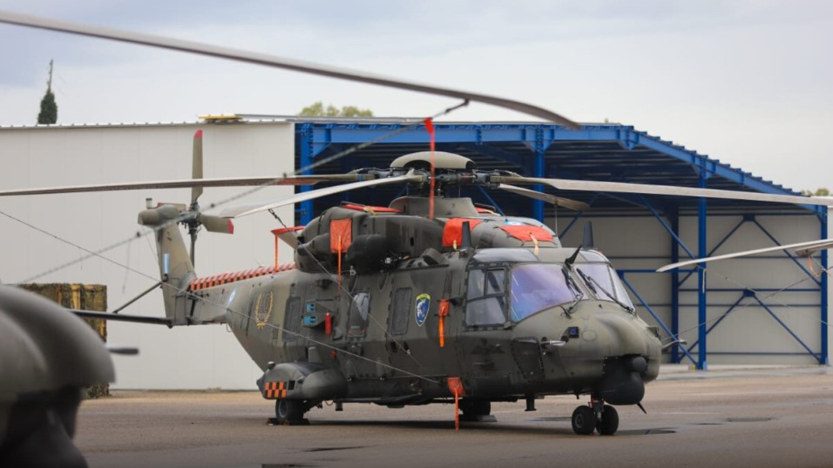 Υπεγράφη η συμπληρωματική σύμβαση υποστήριξης για τα ελικόπτερα NH90 των Ενόπλων Δυνάμεων