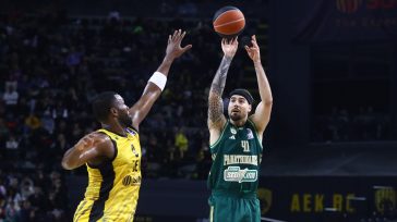 Αγριεμένος ο Παναθηναϊκός, διέλυσε με 101-63 την ΑΕΚ στα Άνω Λιόσια