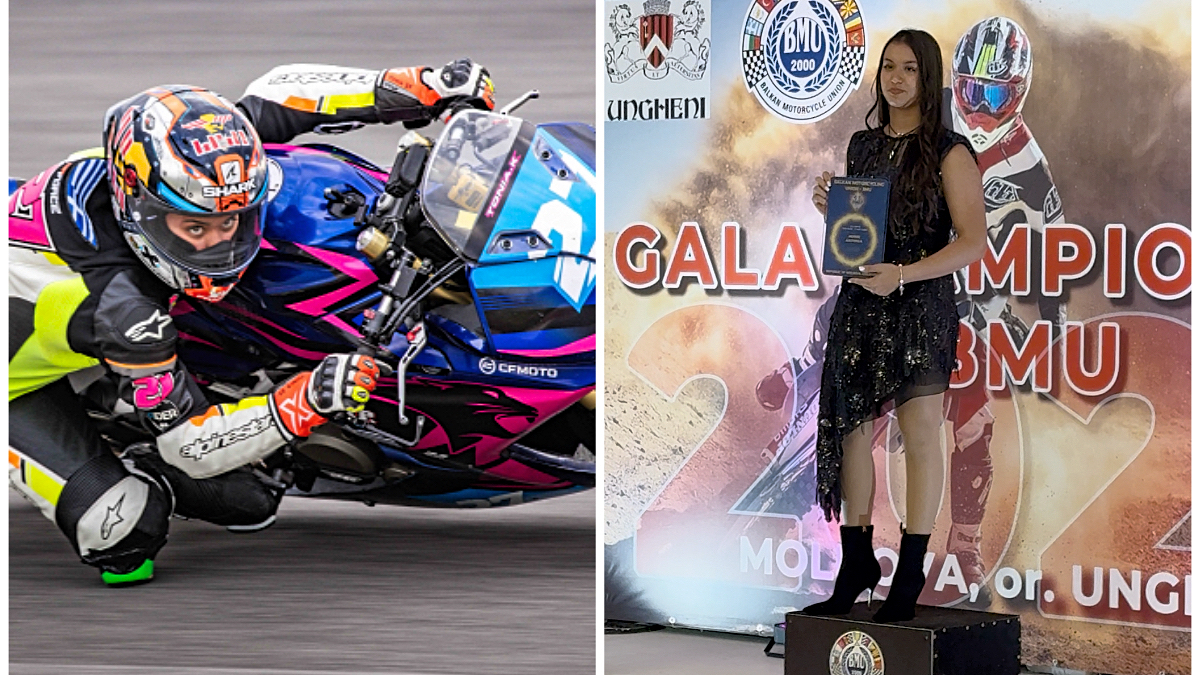 Στην κορυφή των Βαλκανίων η Τόνια Κορρέ Πρωταθλήτρια στο BMU CFMOTO 300 WOMAN
