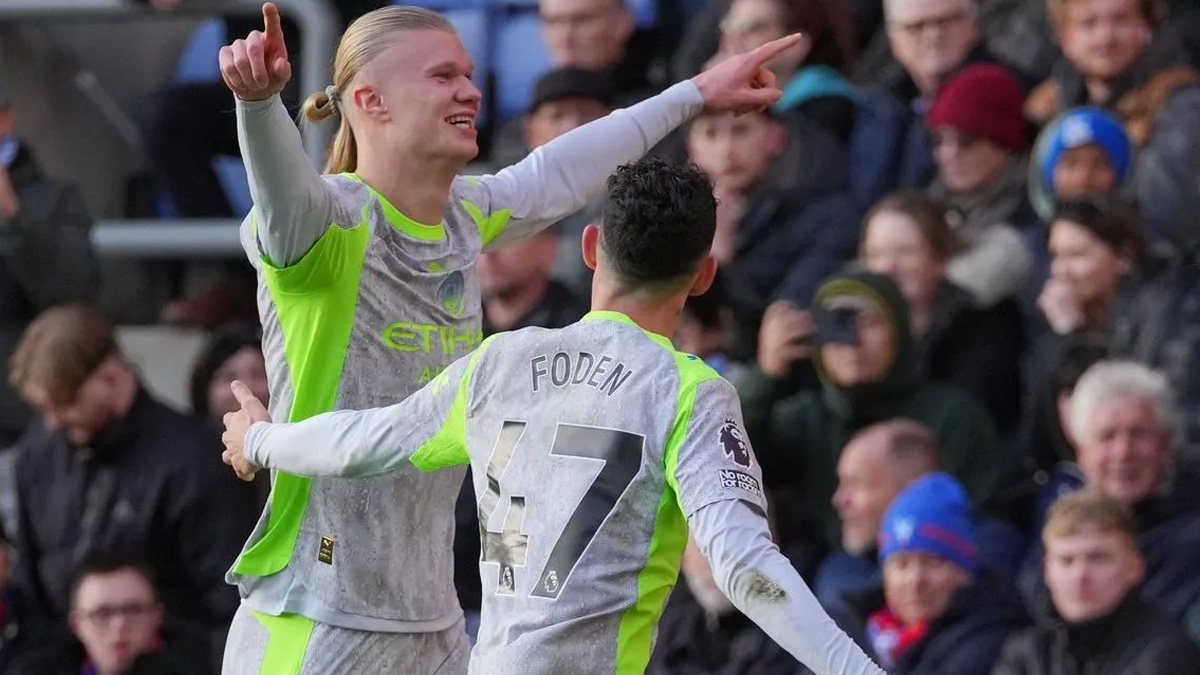 Αγγλία: Χάαλαντ και Φόντεν υπέγραψαν την «τριάρα» της Σίτι επί της Κρίσταλ Πάλας