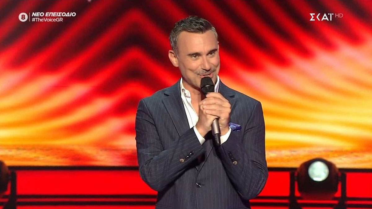 Γιώργος Καπουτζίδης – The Voice: Η on air αναφορά στην περιπέτεια υγείας της Έλενας Παπαρίζου