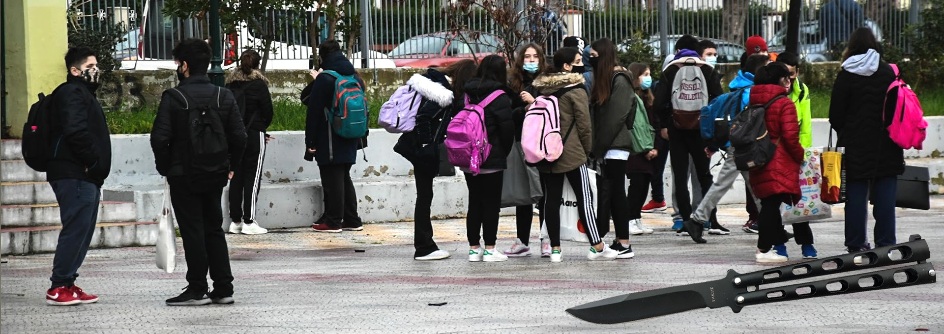 Με μαχαίρι «πεταλούδα» επιτέθηκε στη 14χρονη η συμμαθήτριά της