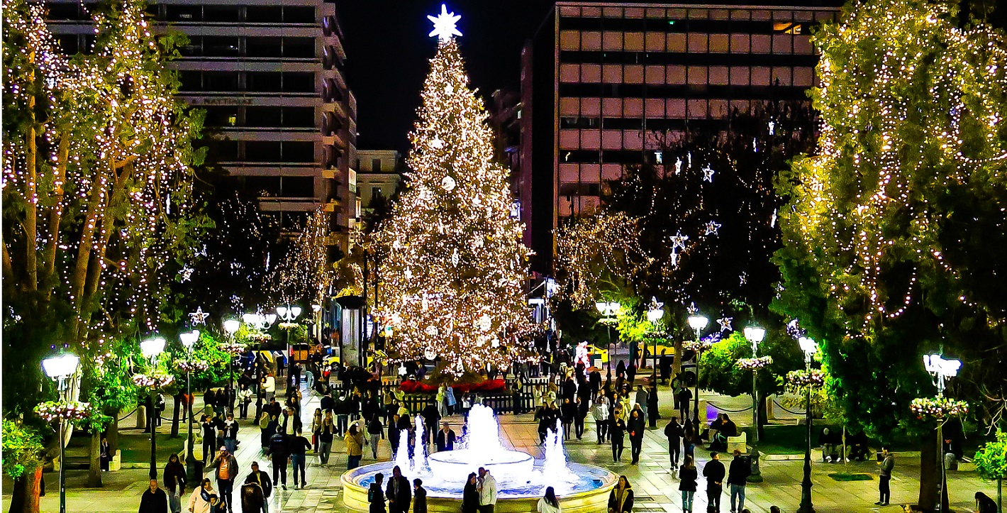 Χριστούγεννα στην πλατεία Συντάγματος
