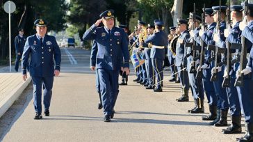 Επίσκεψη του Αρχηγού ΓΕΑ στην Διοίκηση Αεροπορικής Εκπαίδευσης στο Τατόι