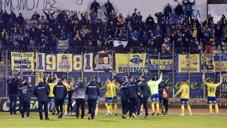 Με κόσμο στο Πανθεσσαλικό ο Παναιτωλικός