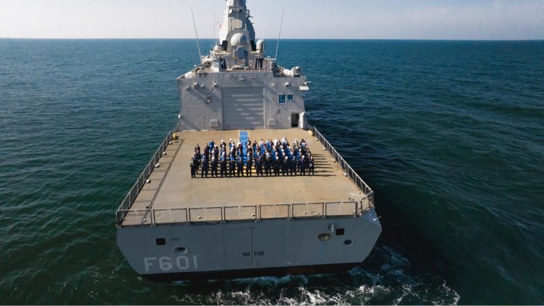 Την Πέμπτη στη Λοριάν η τελετή απόδοσης της φρεγάτας «Κίμων» στο Πολεμικό Ναυτικό Την Πέμπτη στη Λοριάν η τελετή απόδοσης της φρεγάτας «Κίμων» στο Πολεμικό Ναυτικό