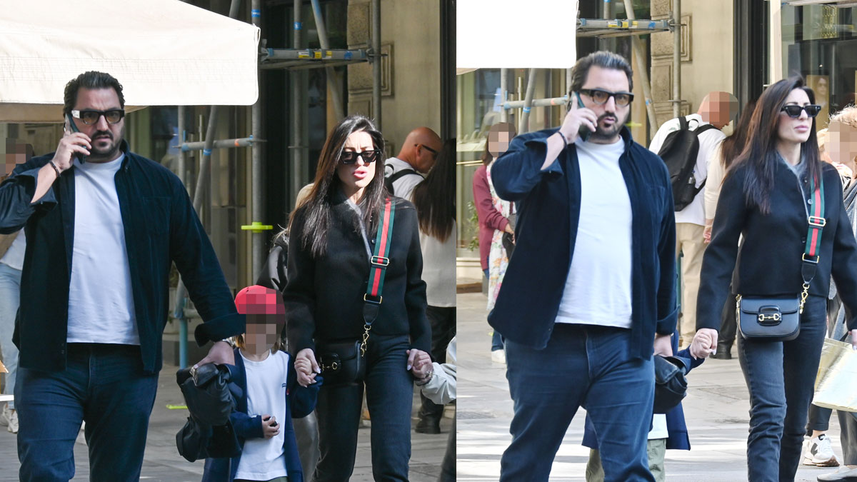 Φλορίντα Πετρουτσέλι: Σπάνια εμφάνιση με τον Άρη Γούτο και τα παιδιά τους – Φωτογραφίες