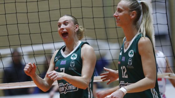 Volley League γυναικών: Συνέχισε το «απόλυτο» ο Παναθηναϊκός, 3-0 το Μαρκόπουλο