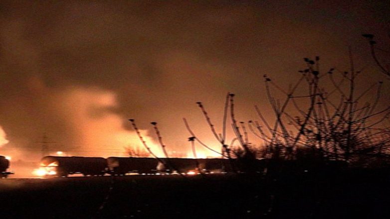 Ρωσία: Πυρκαγιά σε διυλιστήριο πετρελαίου