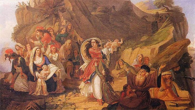 Σαν σήμερα το 1803 οι Σουλιώτισσες χορεύουν τον θρυλικό χορό του Ζαλόγγου